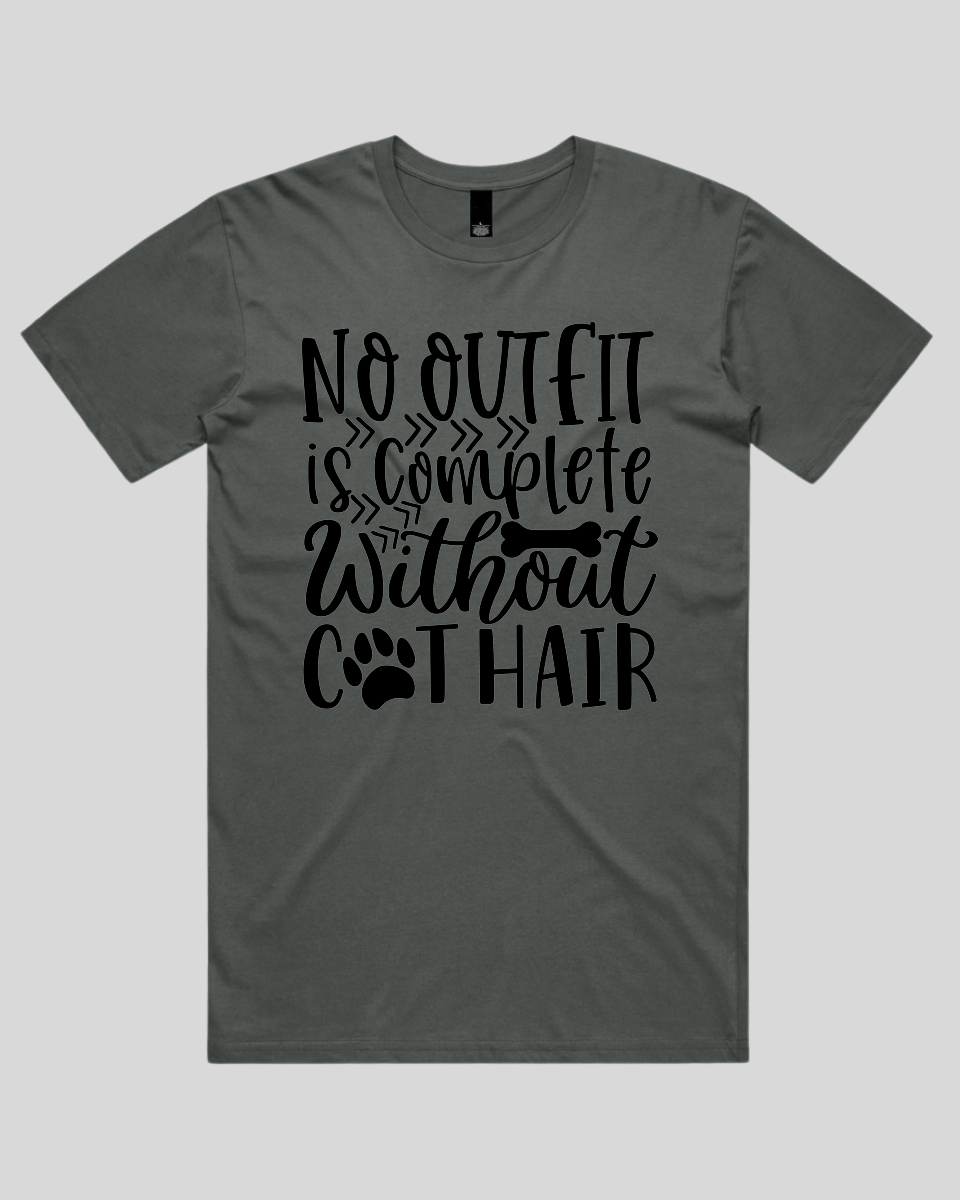 No Outfit is Complete Without Cat Hair Men's T-Shirt