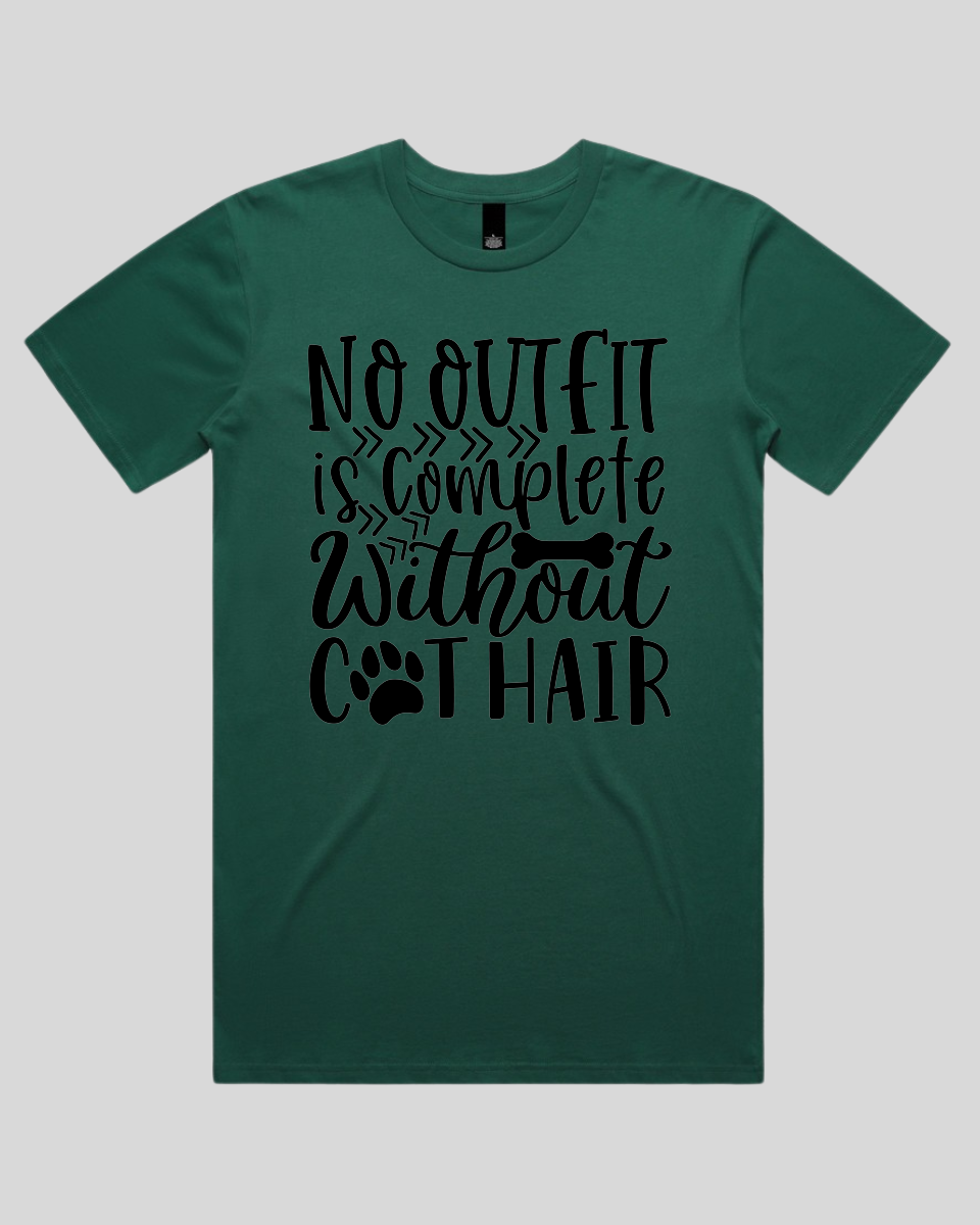 No Outfit is Complete Without Cat Hair Men's T-Shirt