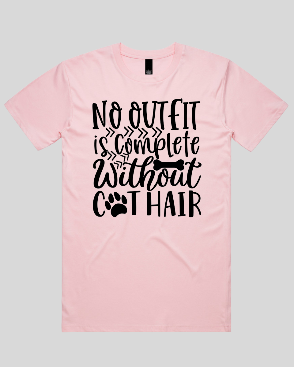 No Outfit is Complete Without Cat Hair Men's T-Shirt