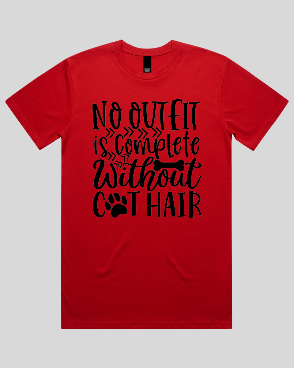 No Outfit is Complete Without Cat Hair Men's T-Shirt