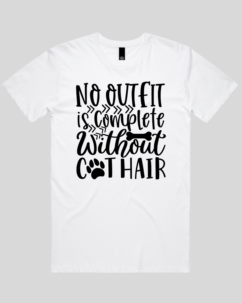 No Outfit is Complete Without Cat Hair Men's T-Shirt