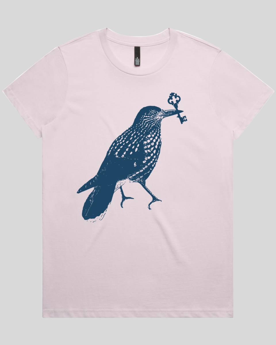 Bird-with-key 2 Women's T-Shirt
