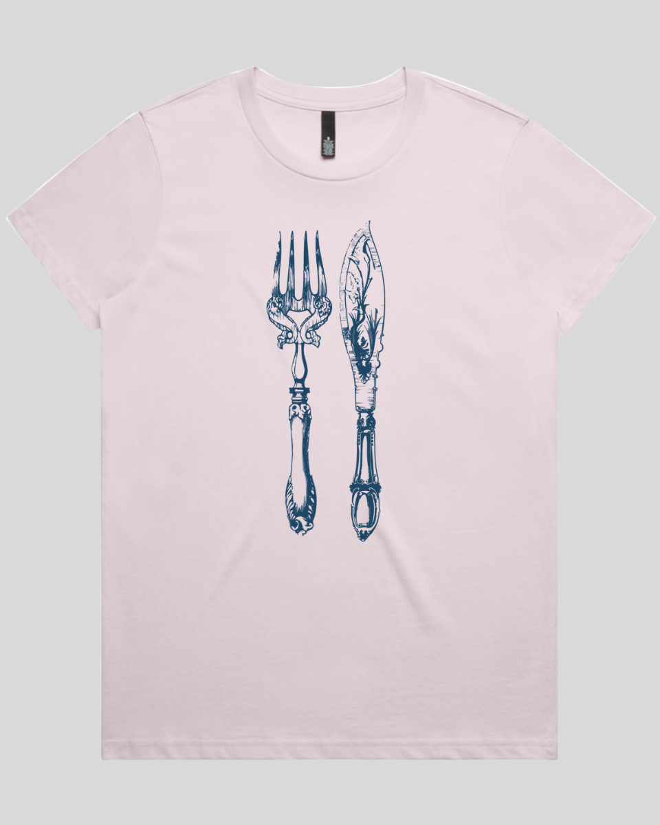 Vintage Cutlery Set Women's T-Shirt