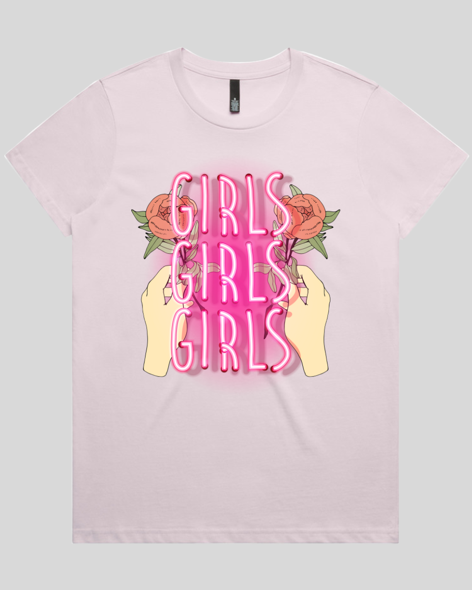 Girls Girls Girls Women's T-Shirt