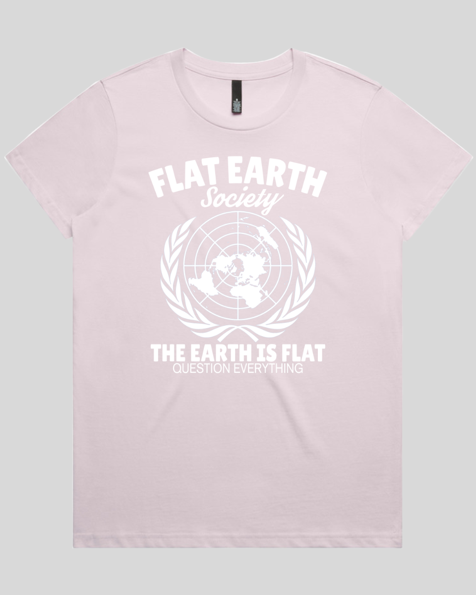 Flat Earth Society Women's T-Shirt