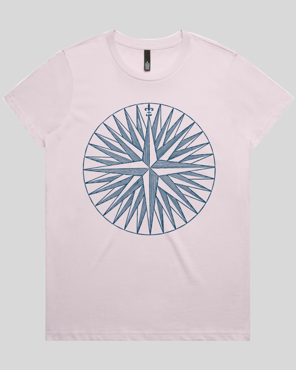 Explorer's Compass Wheel Women's T-Shirt