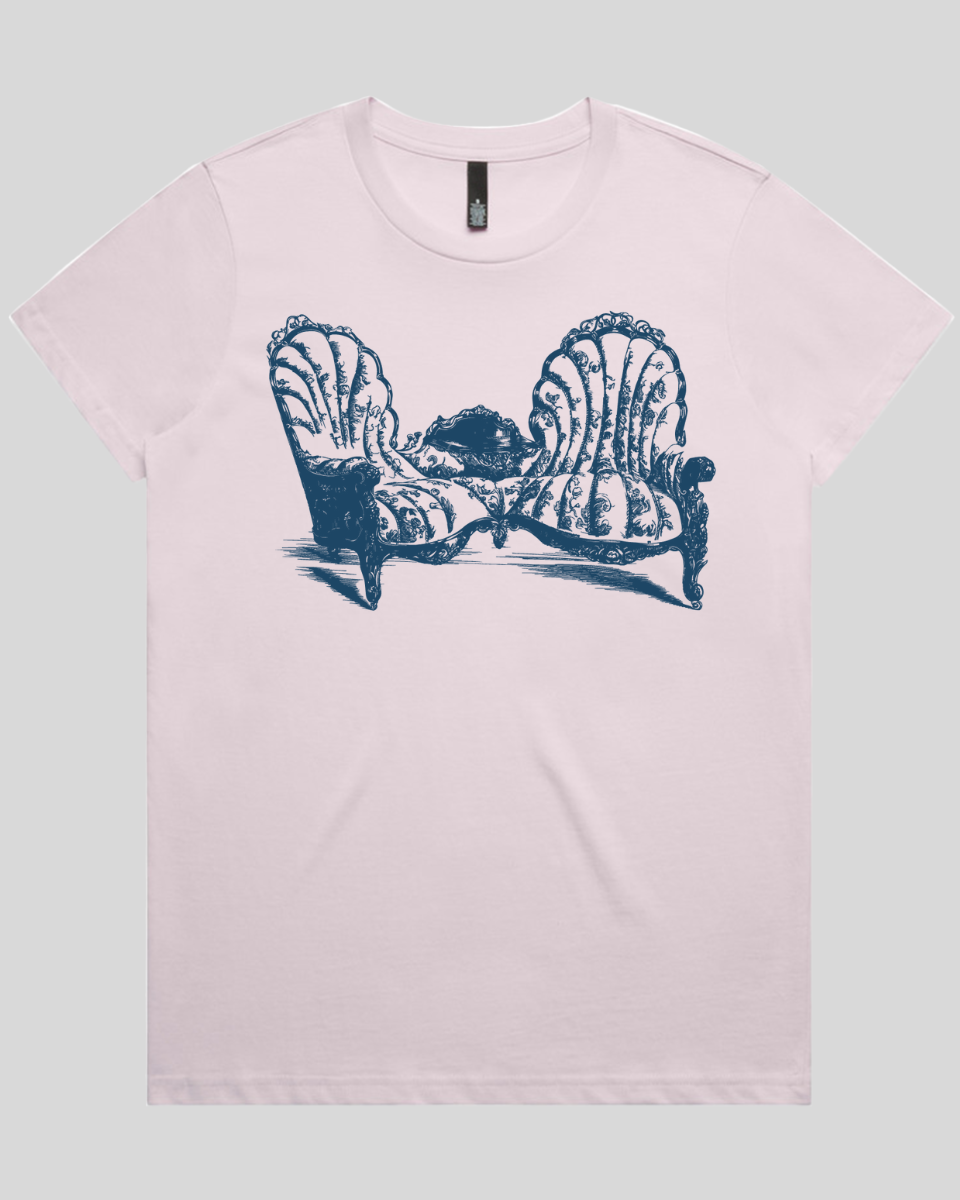 Antique Bloom Sofa Women's T-Shirt