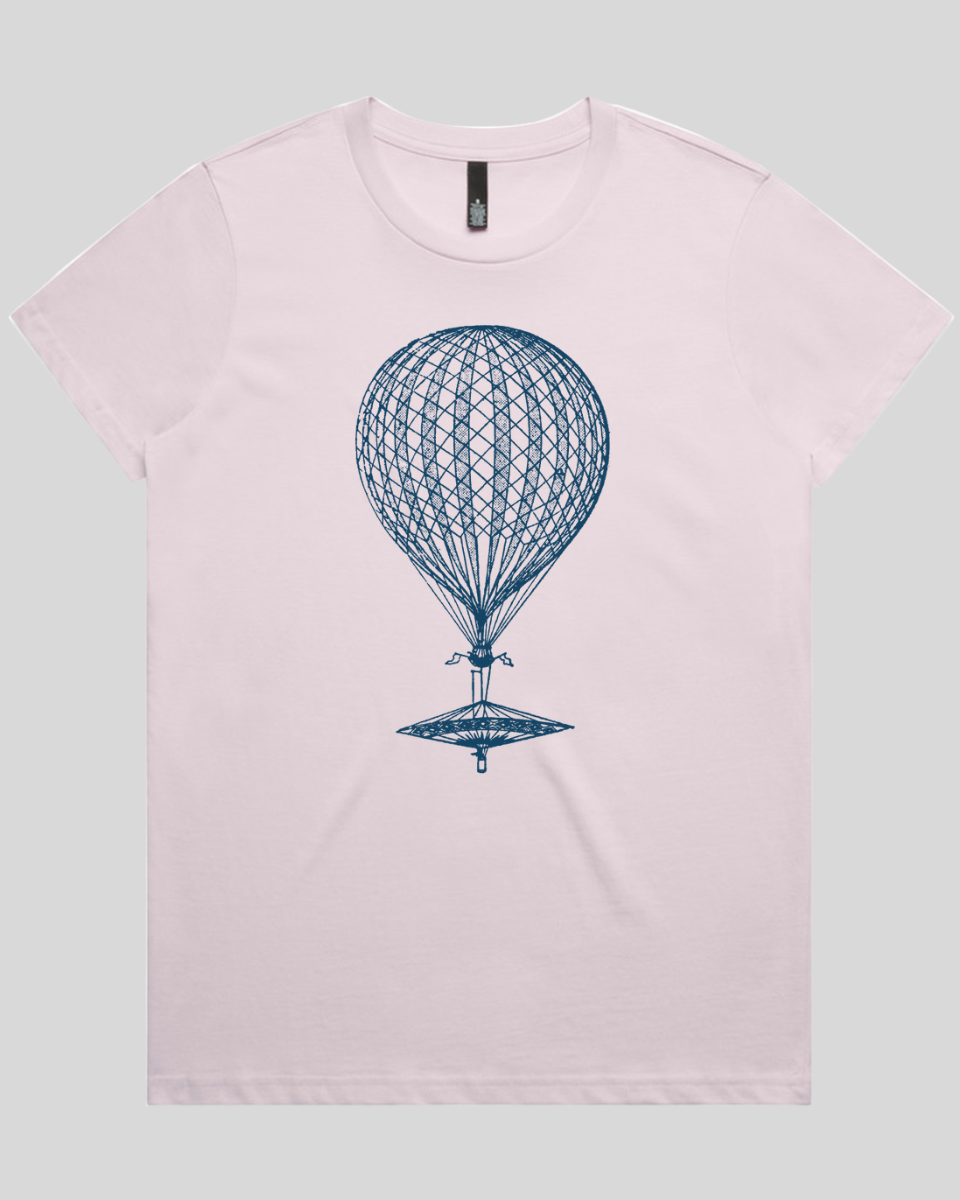Old World Airship Women's T-Shirt