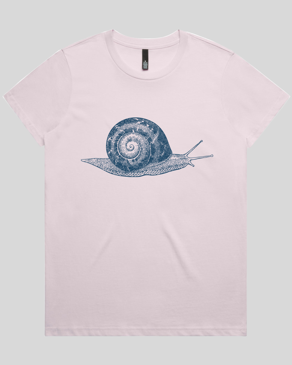 Spiral Snail Crawl Women's T-Shirt