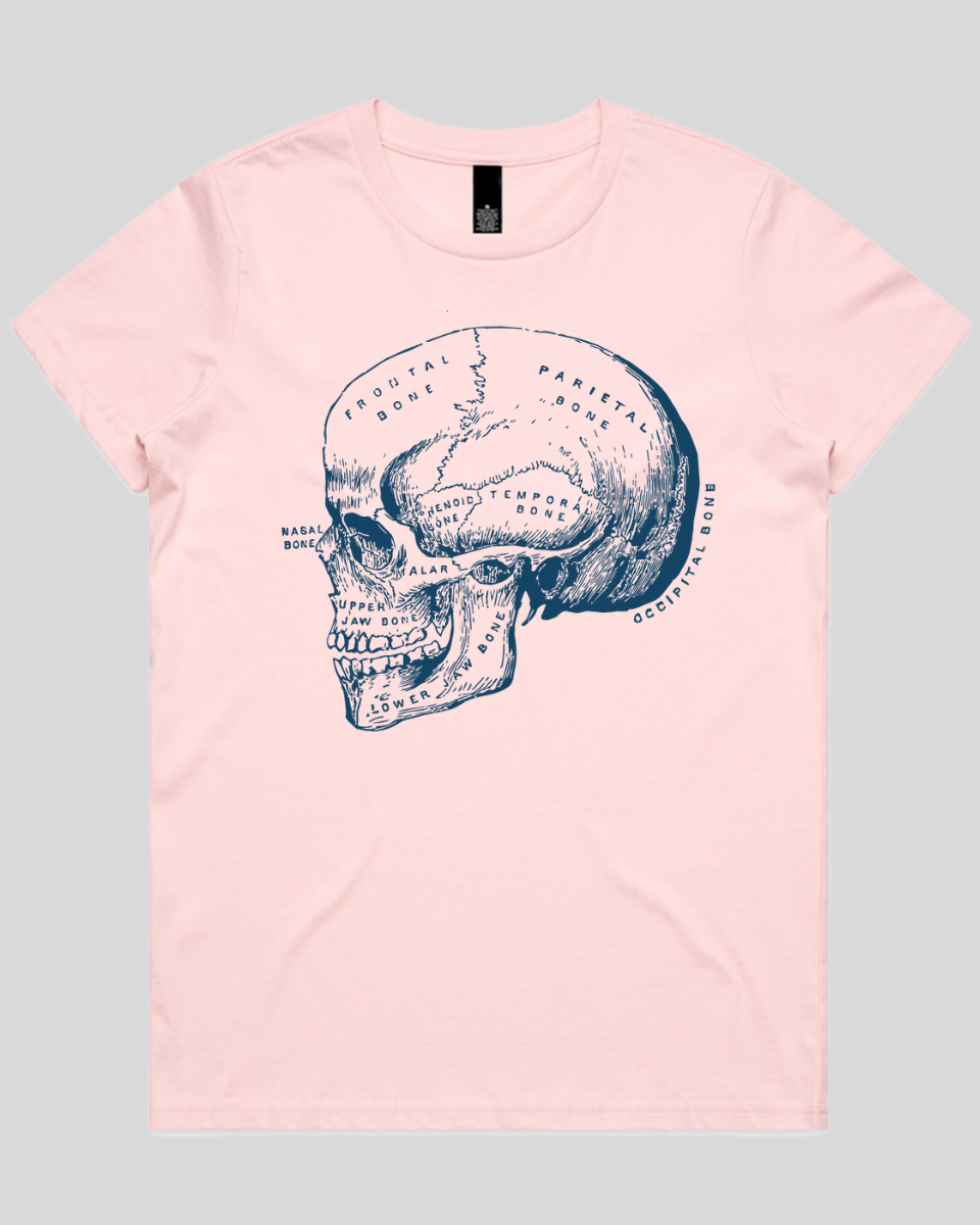 Blueprint Skull Women's T-Shirt