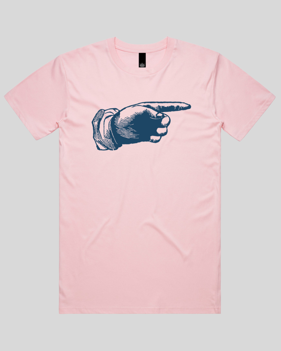 Retro Pointing Hand Men's T-Shirt