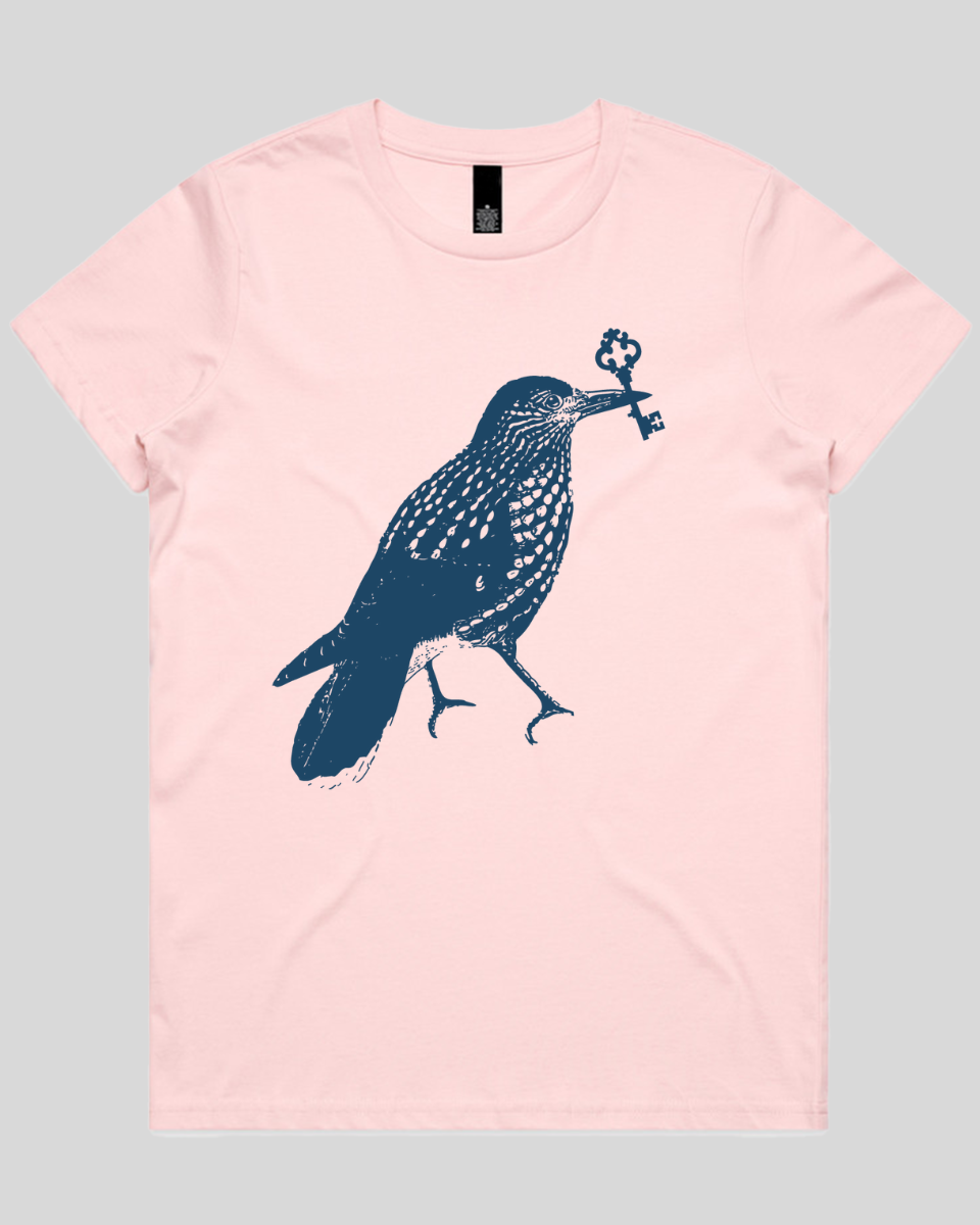 Bird-with-key 2 Women's T-Shirt