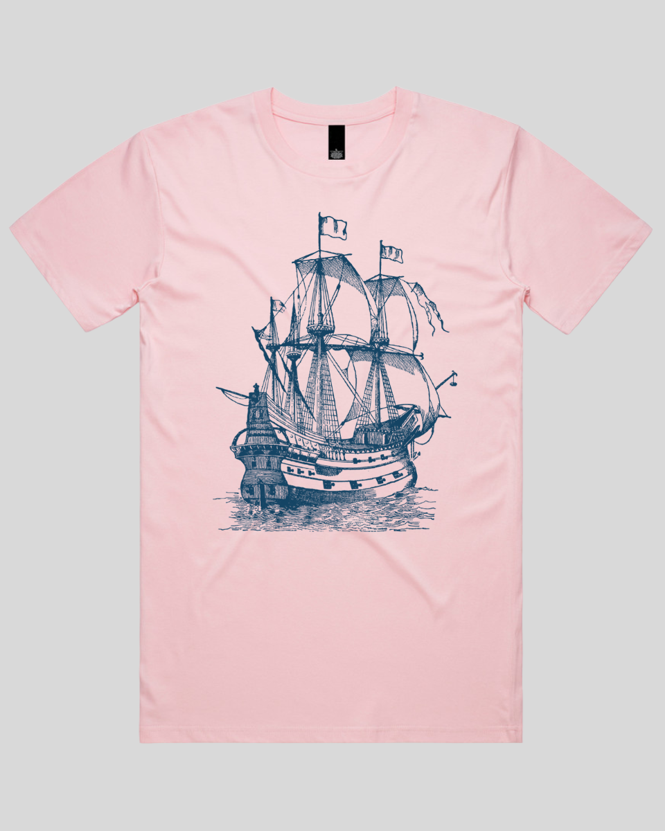 Warlord’s Ship Wake Men's T-Shirt