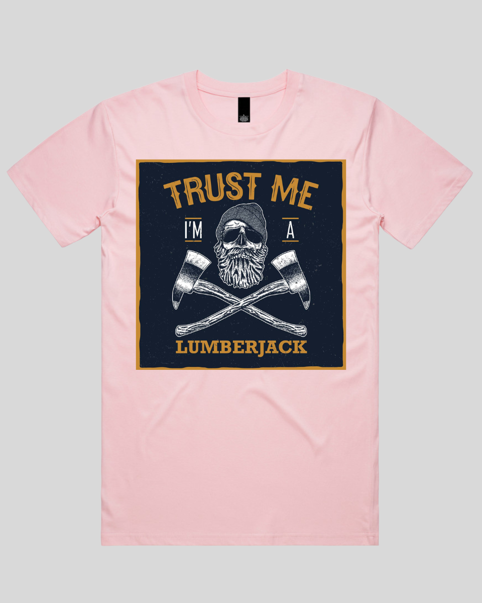 Lumberjack skull 1 Men's T-shirt