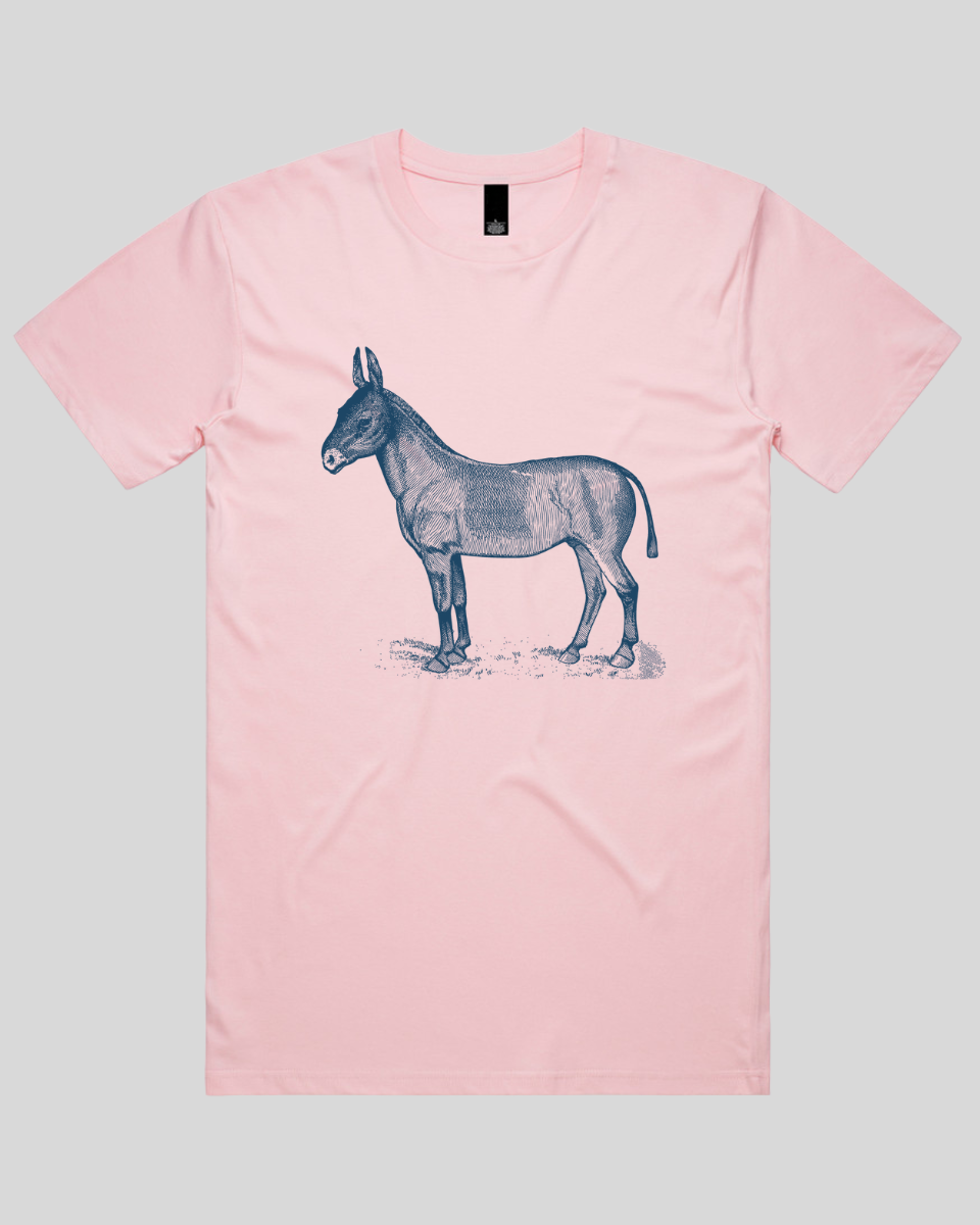 Donkey Drawing Men's T-Shirt