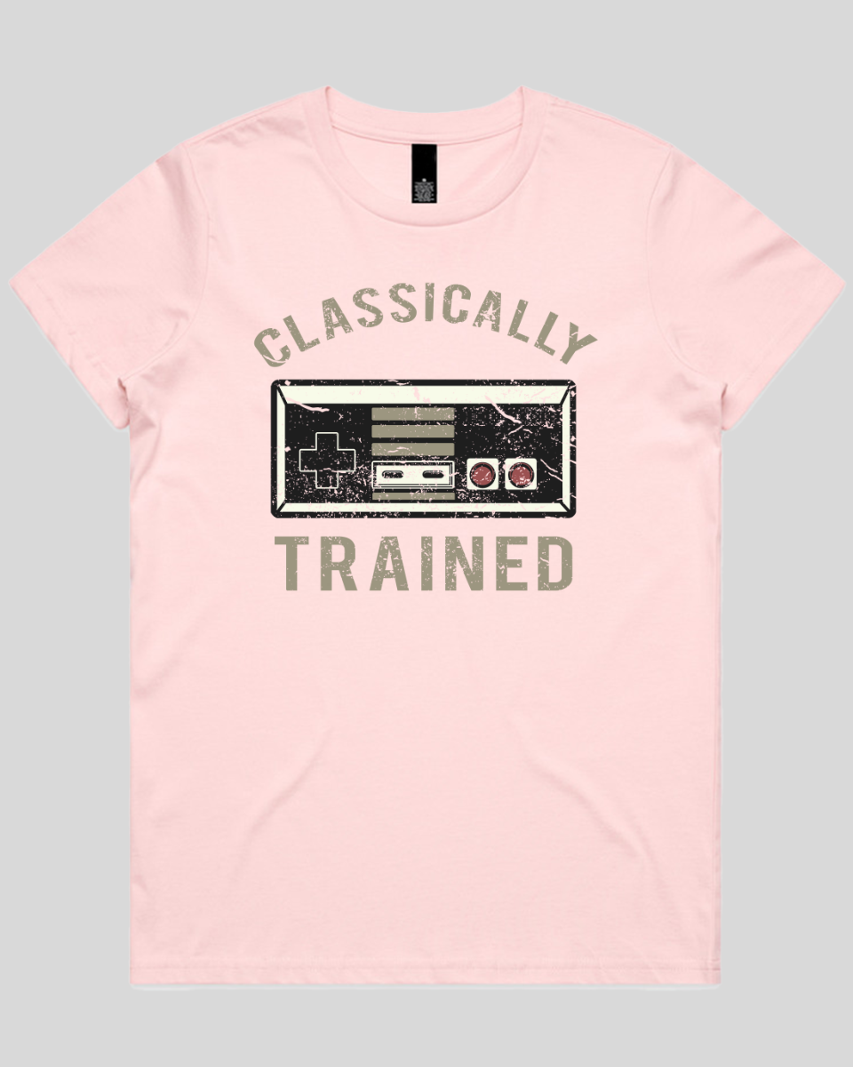 Classically Trained Distressed Women's T-Shirt