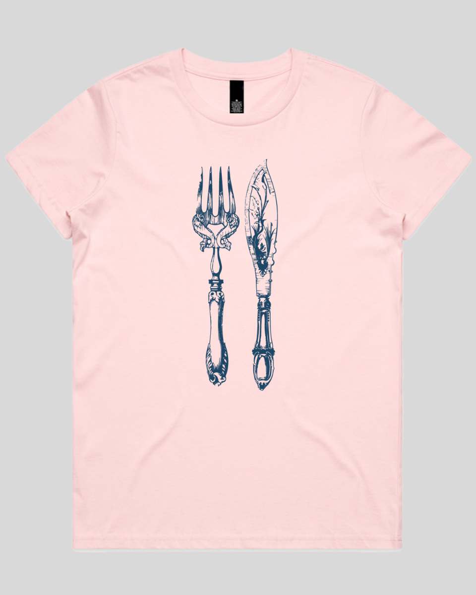 Vintage Cutlery Set Women's T-Shirt
