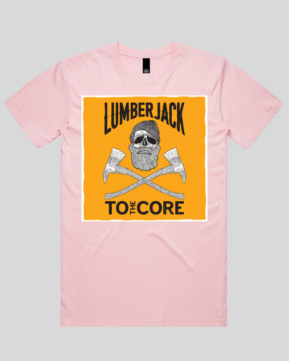 Lumberjack skull 3 Men's T-shirt