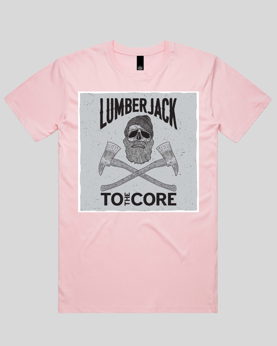 Lumberjack skull 4 Men's T-shirt