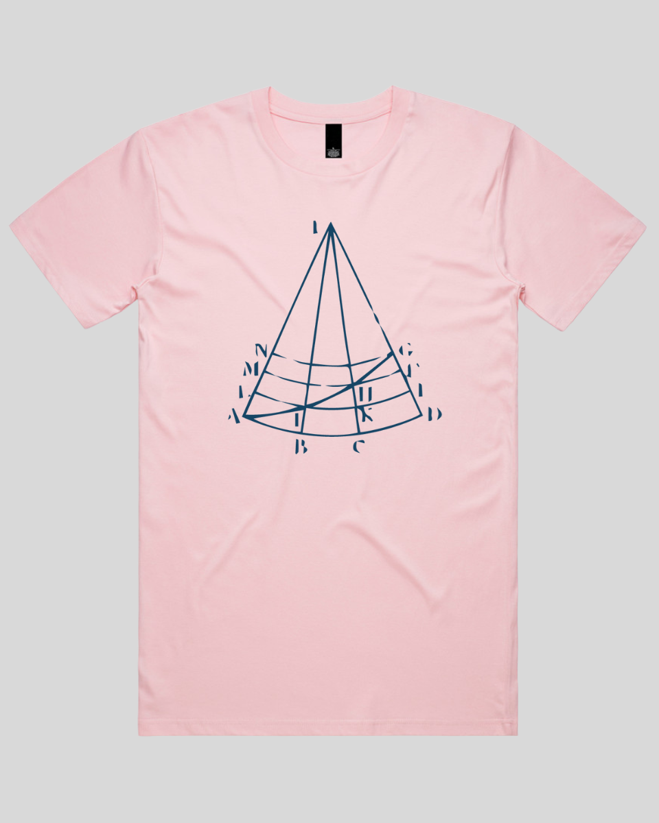 Mathematical Cone Ruler Men's T-Shirt
