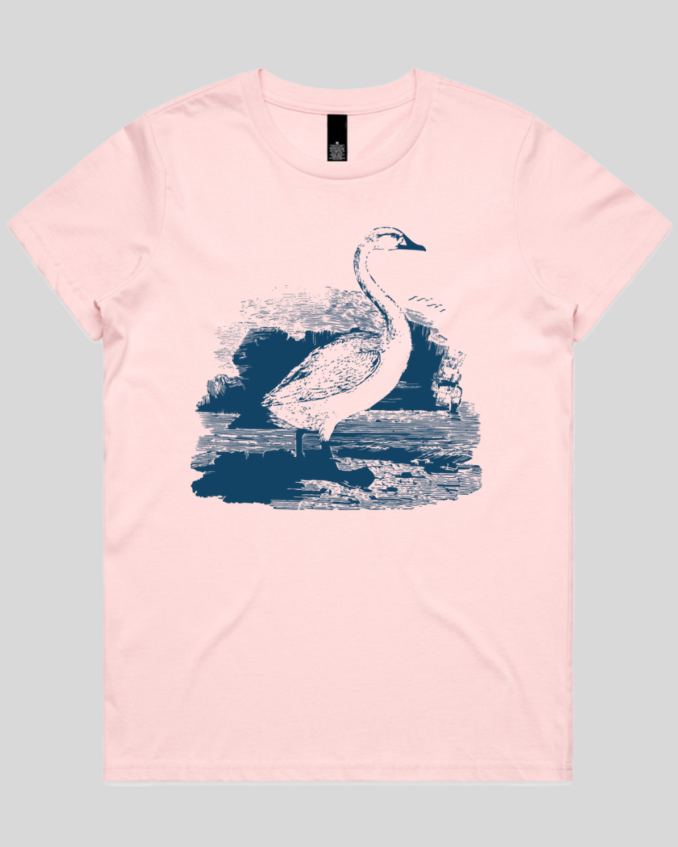 Lakeborn Swan Women's T-Shirt