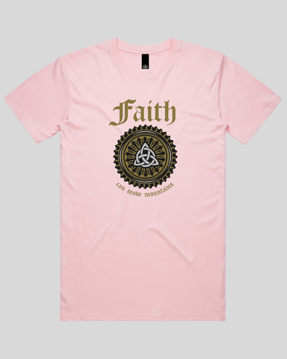 Faith Can Move Mountains Men's T-Shirt