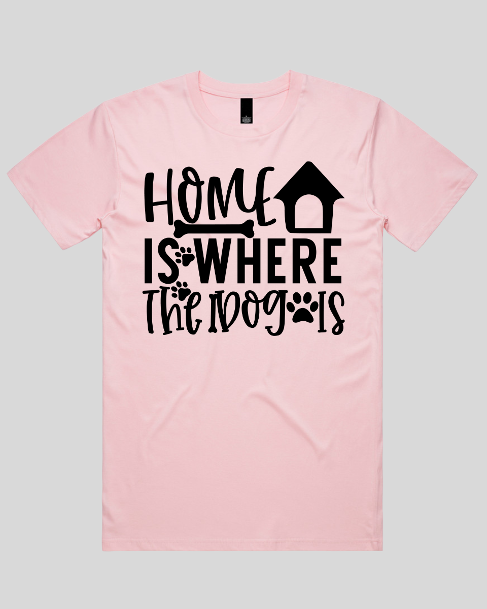 Home Is Where The Dog Is Men's T-Shirt