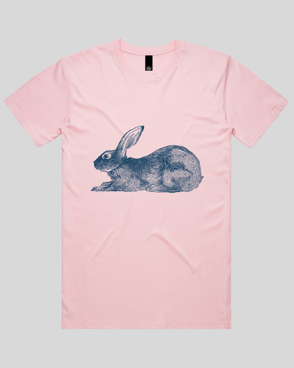 Rabbit Sitting Men T-Shirt