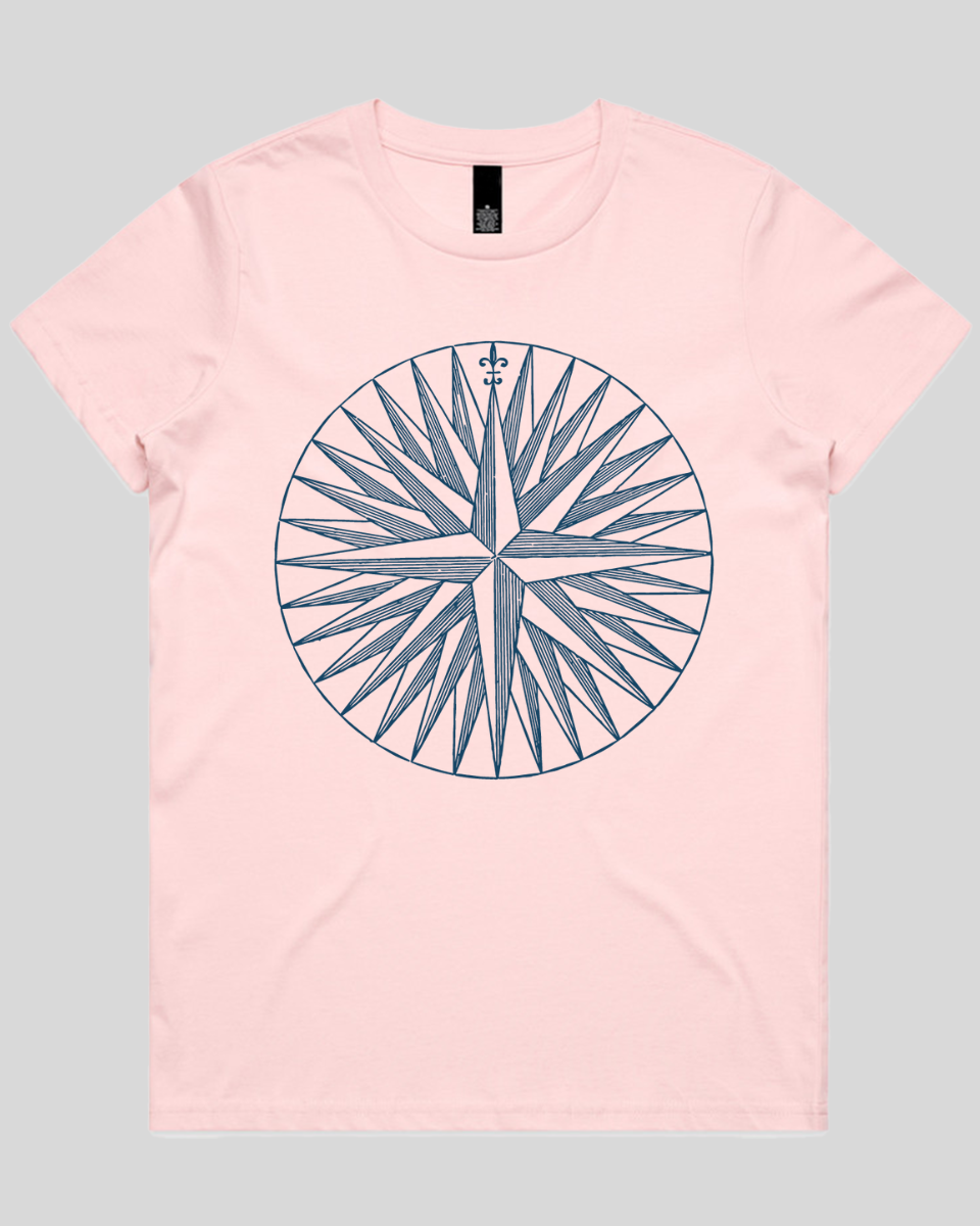 Explorer's Compass Wheel Women's T-Shirt