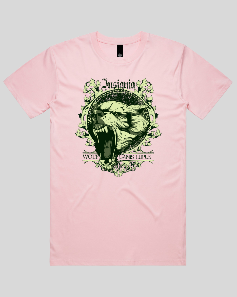 Insignia Wolf Skull Men's T-Shirt