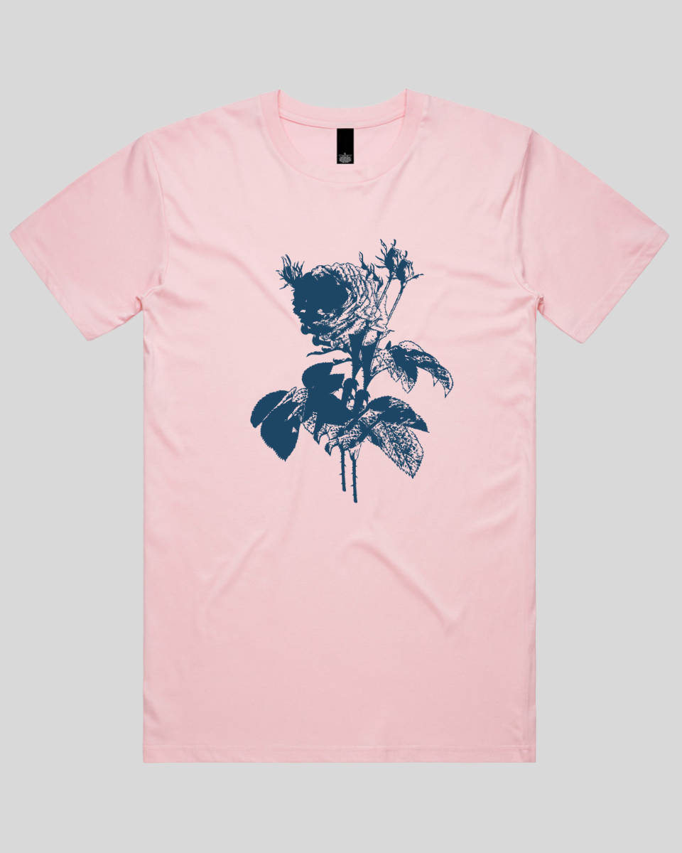 Dark Bloom Rose Men's T-Shirt