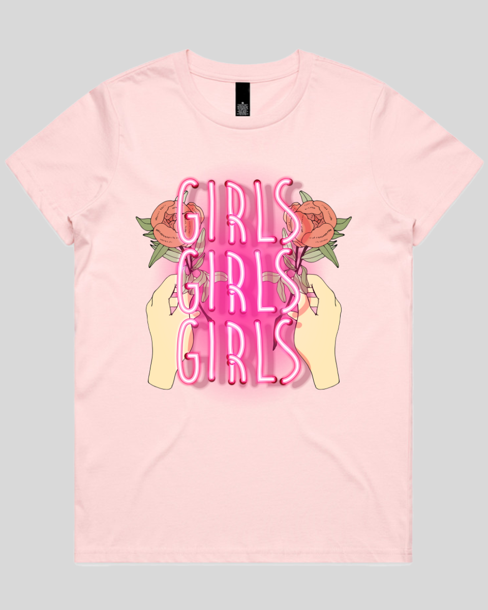 Girls Girls Girls Women's T-Shirt