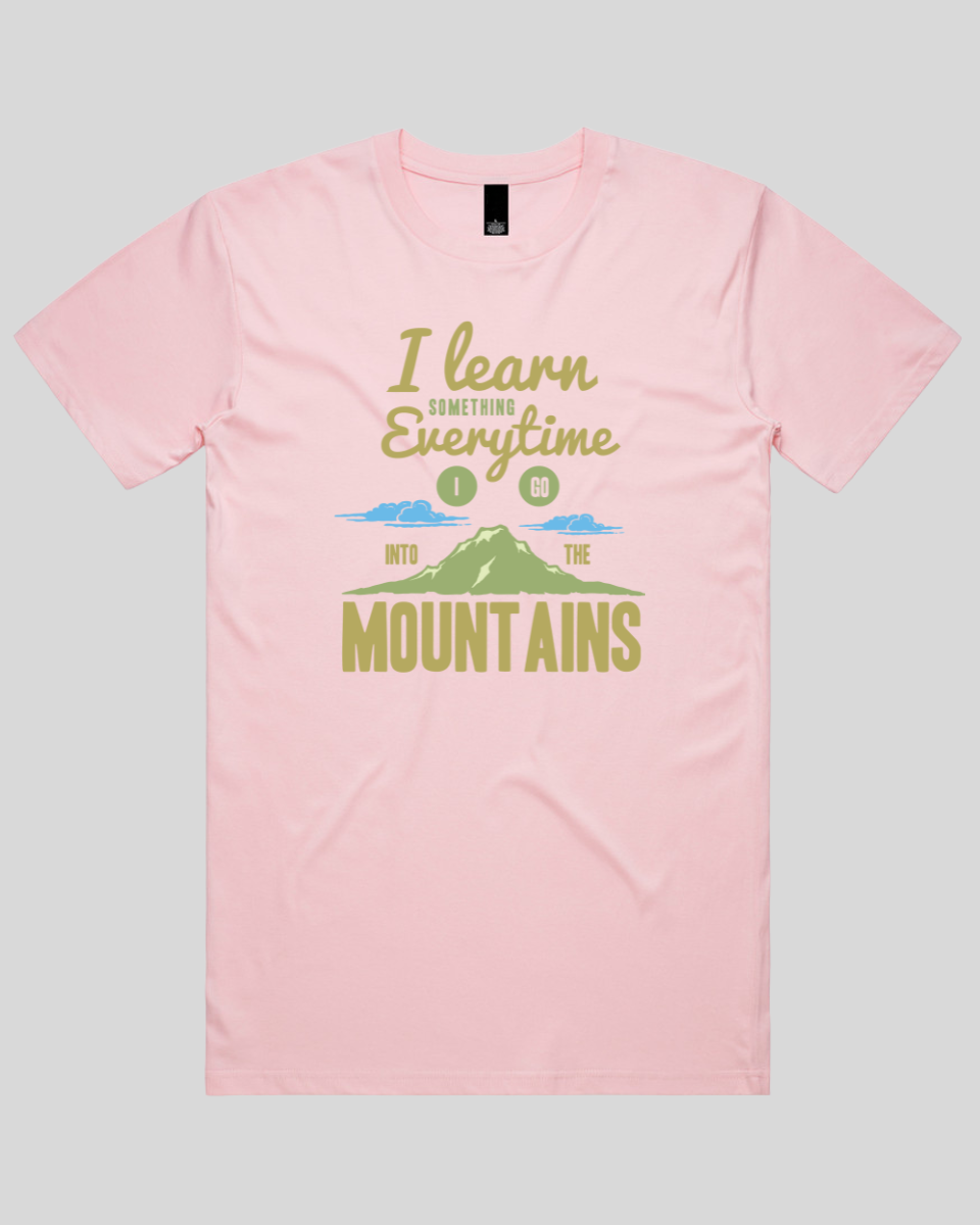 Learn From The Mountains Men's T-Shirt