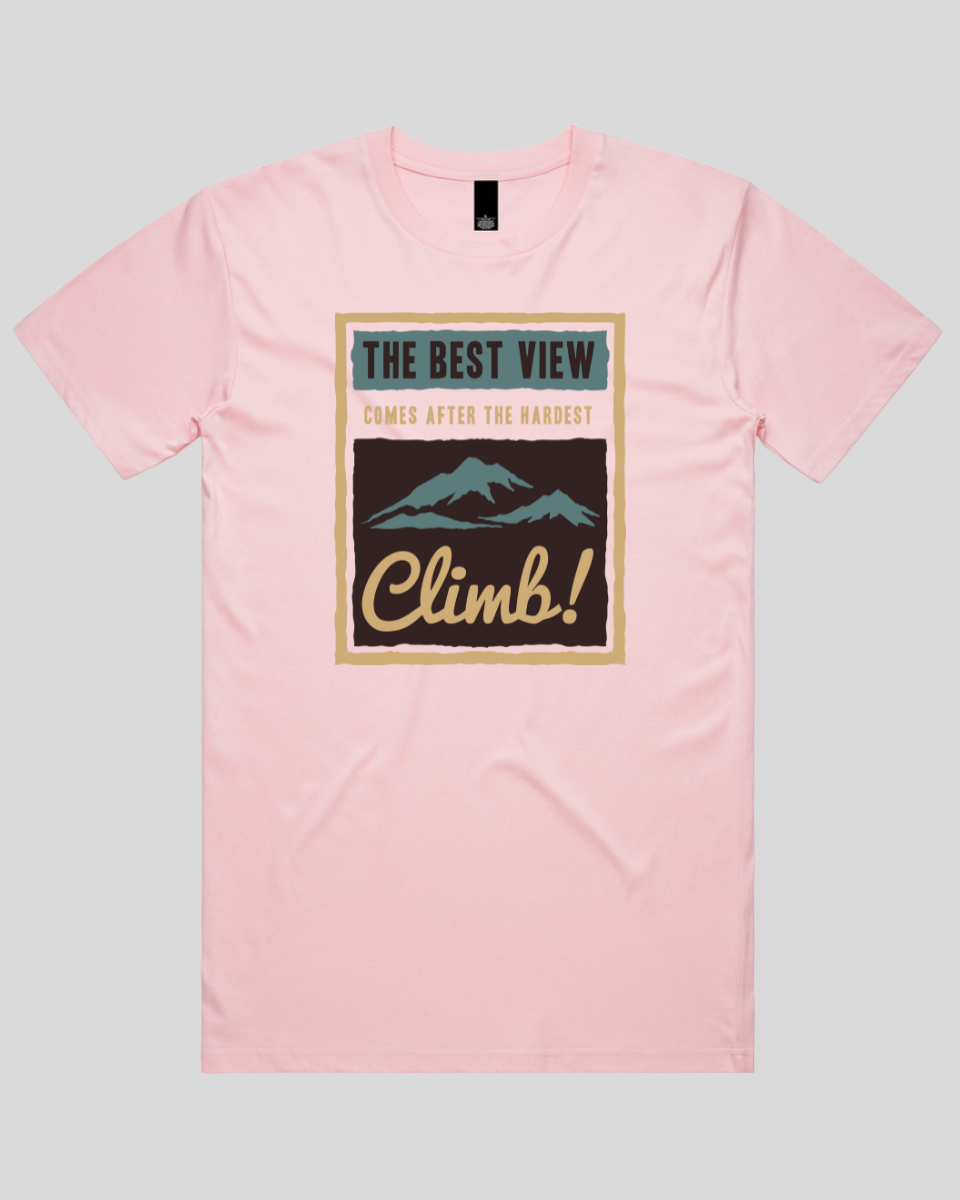 The Hardest Climb Men's T-Shirt