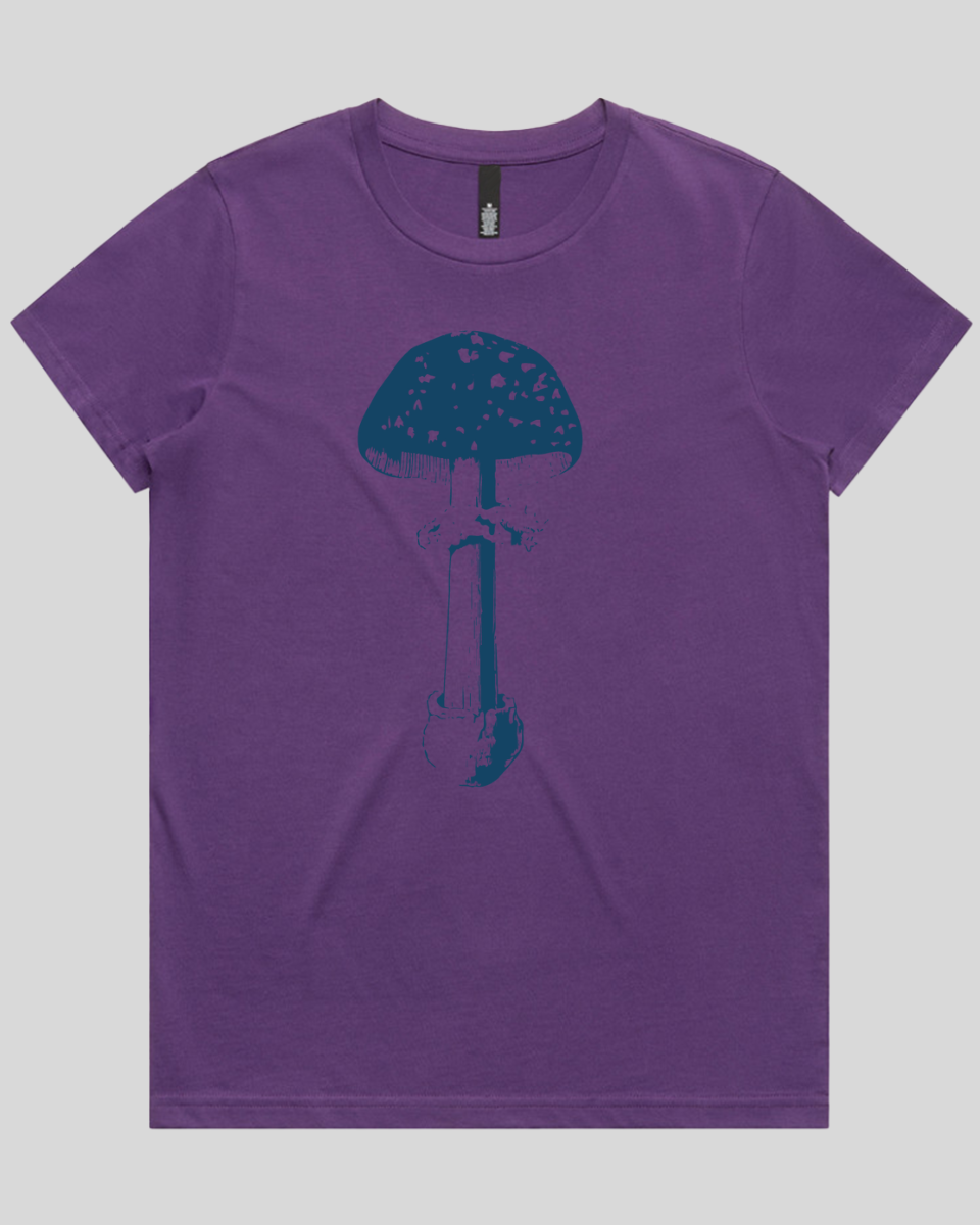 Wild Forest Mushroom Women's T-Shirt