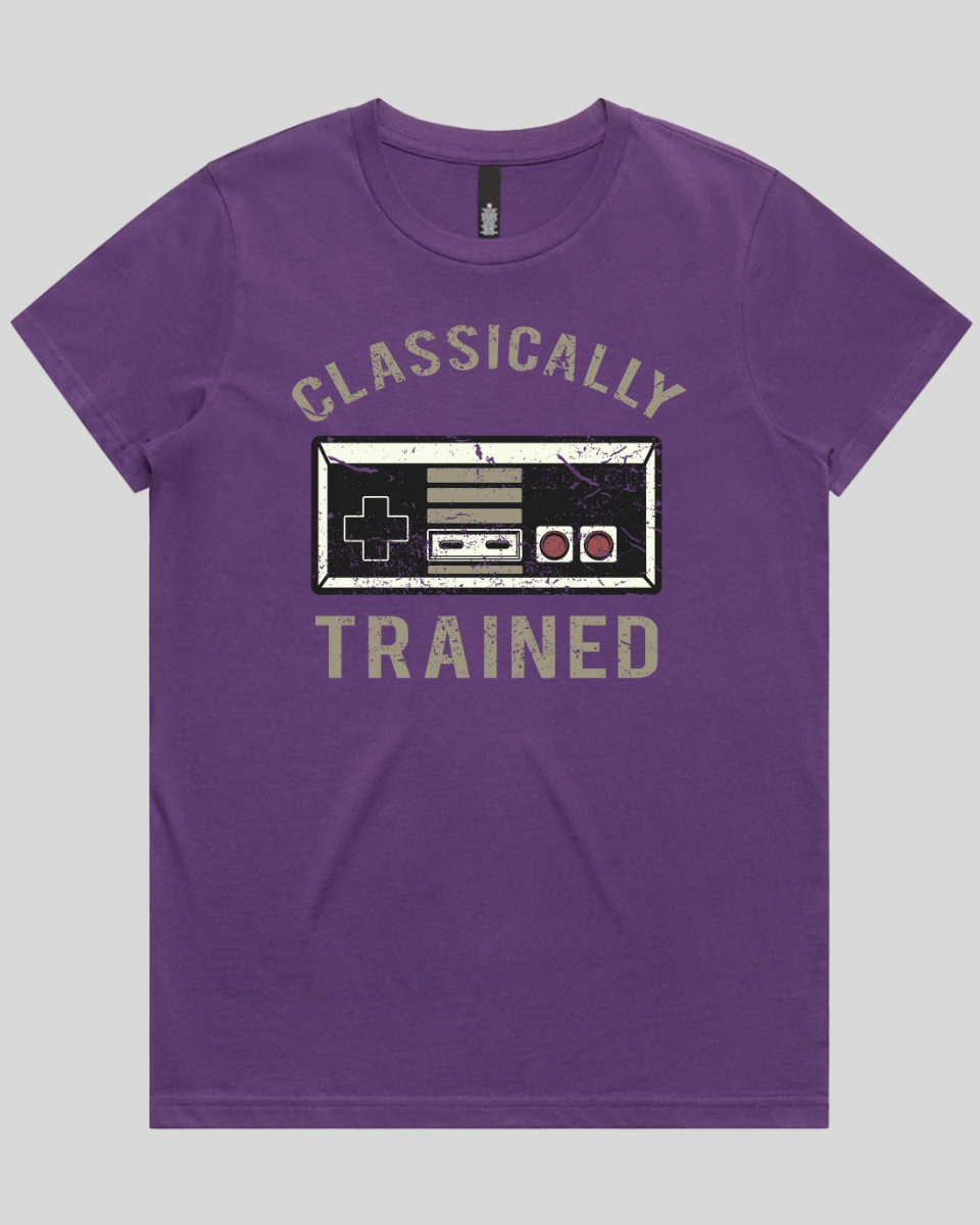 Classically Trained Distressed Women's T-Shirt