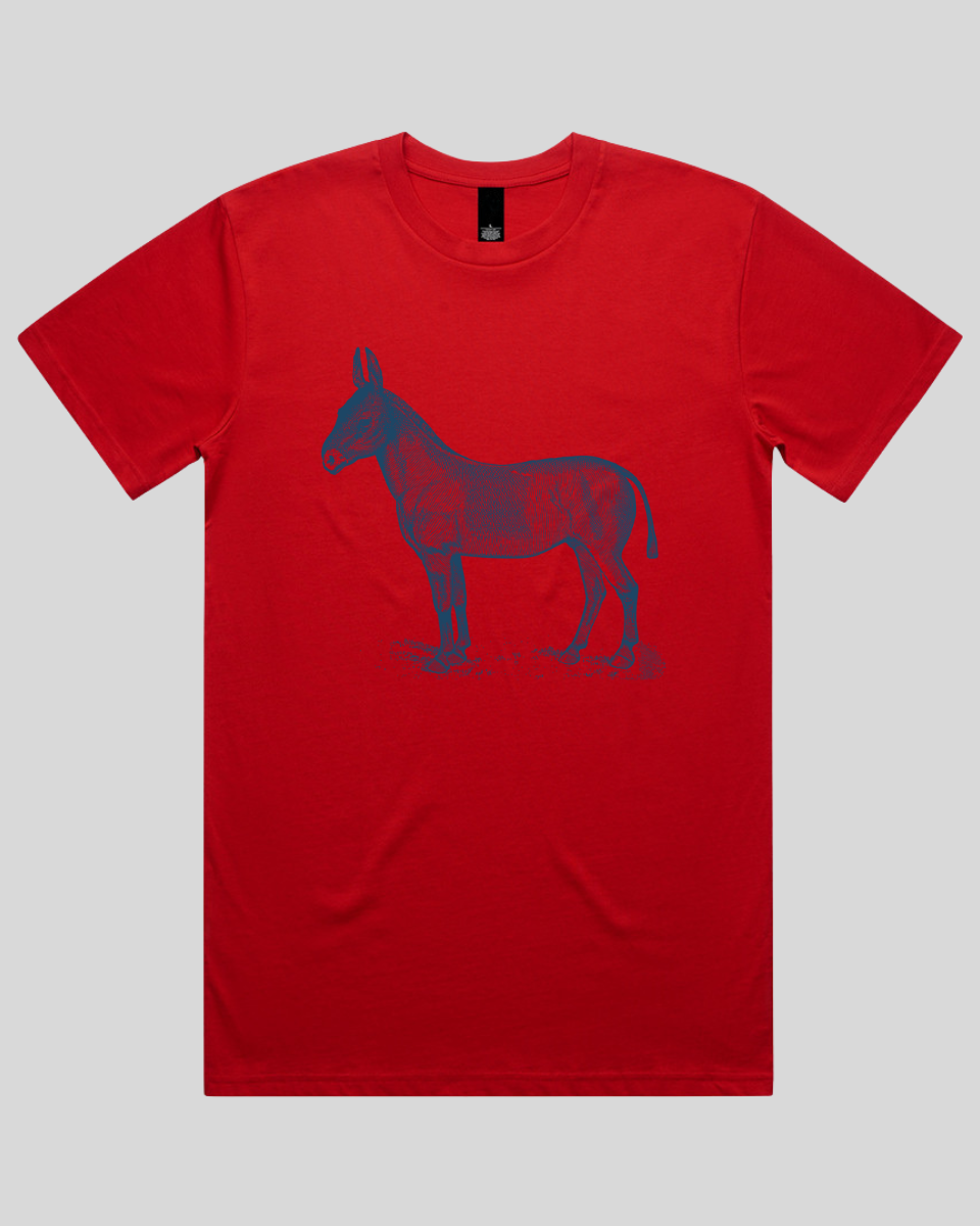 Donkey Drawing Men's T-Shirt
