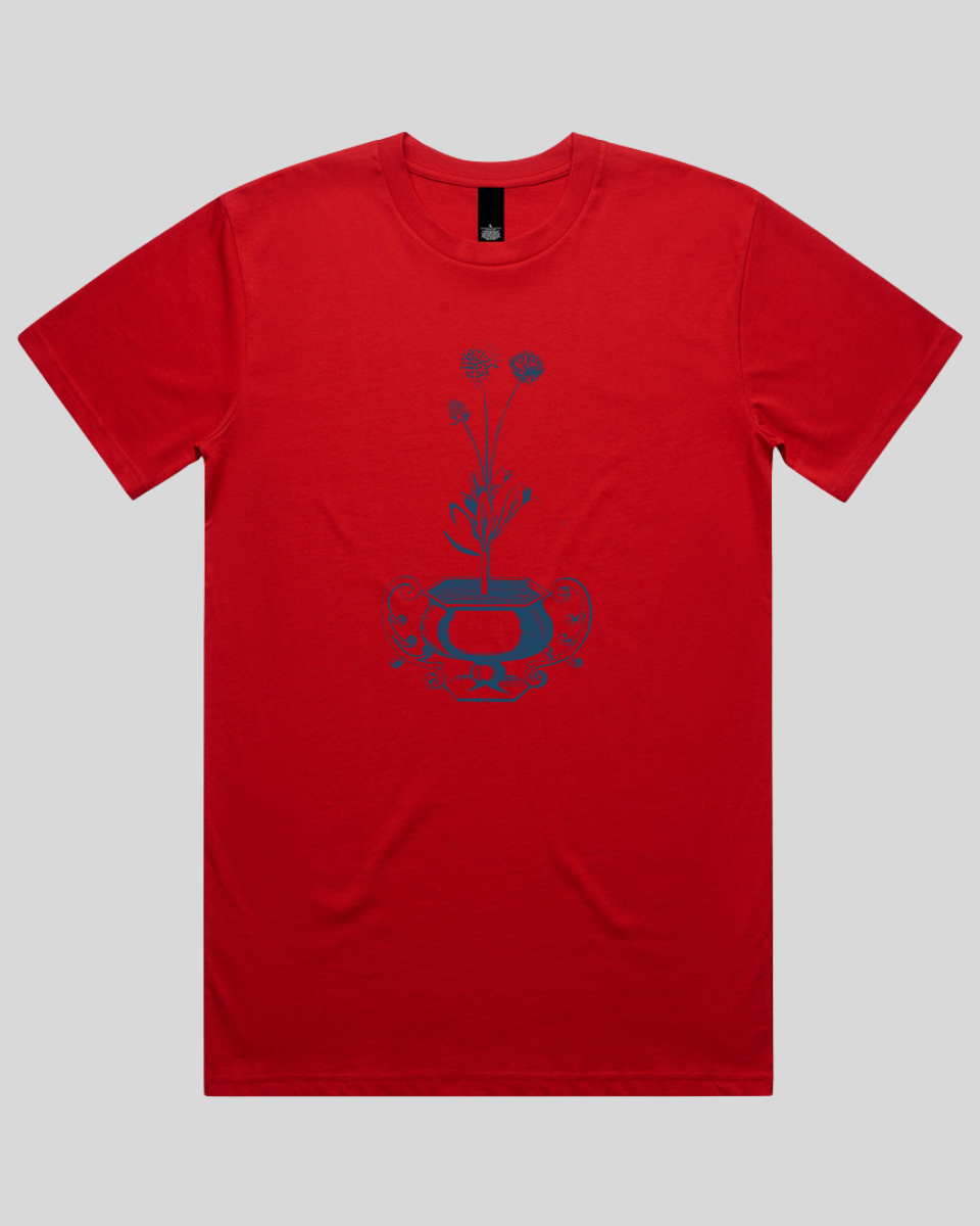 Floral Vase Art Men's T-Shirt