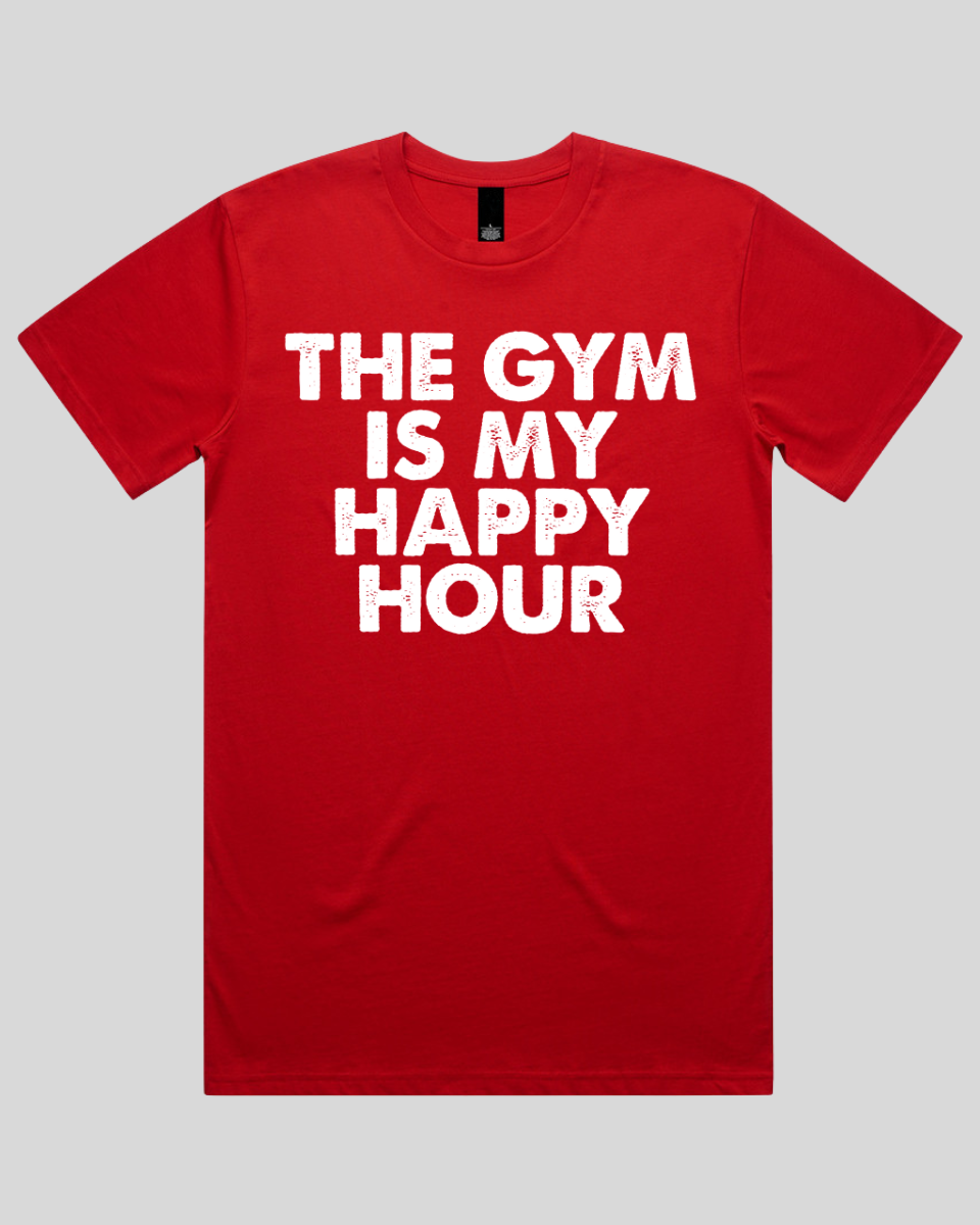 The Gym is My Happy Hour Men's T-Shirt