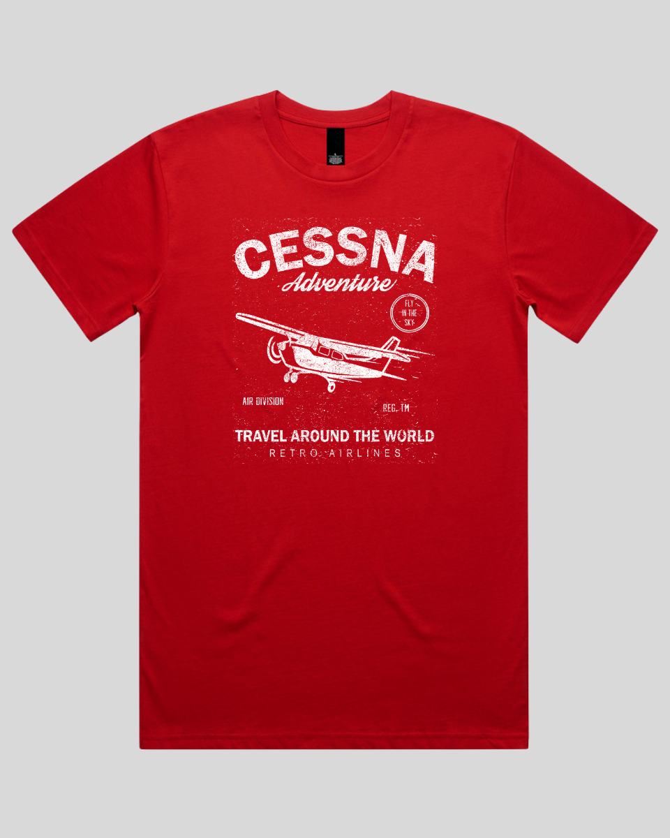 Cessna Distressed Men's T-Shirt