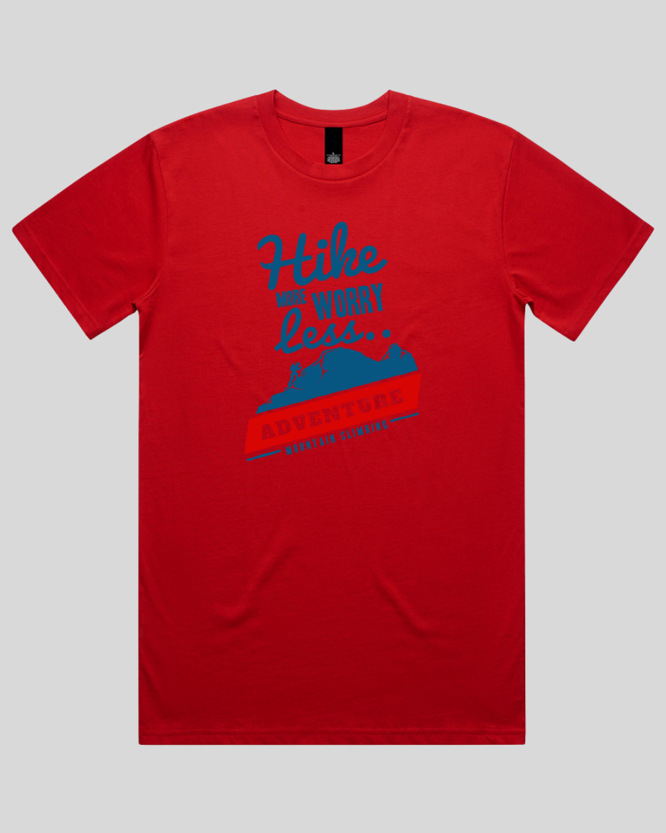 Hike More Worry Less Men's T-Shirt