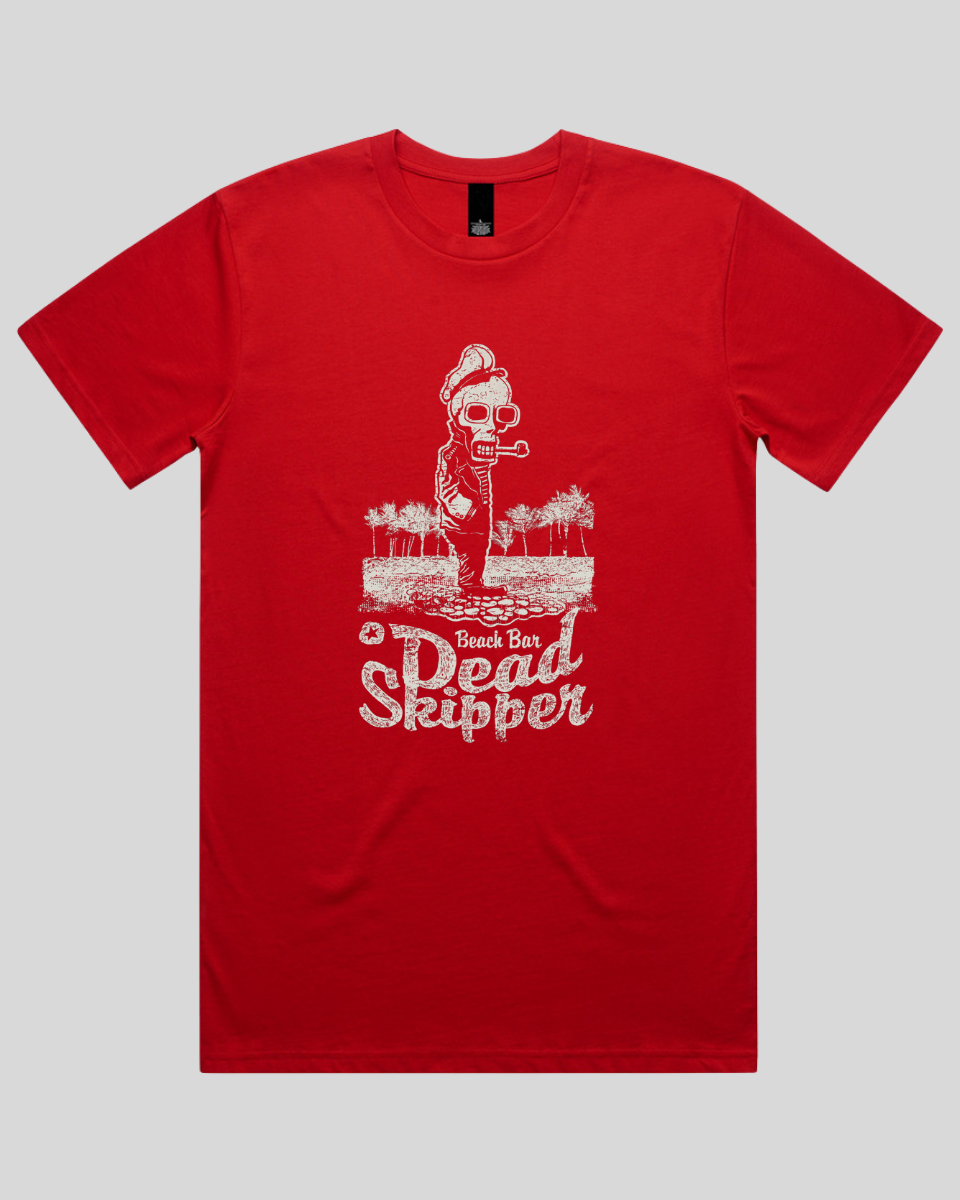 Dead Skipper Skull Men's T-Shirt