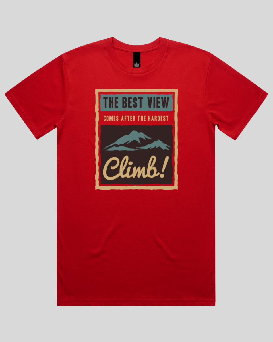The Hardest Climb Men's T-Shirt