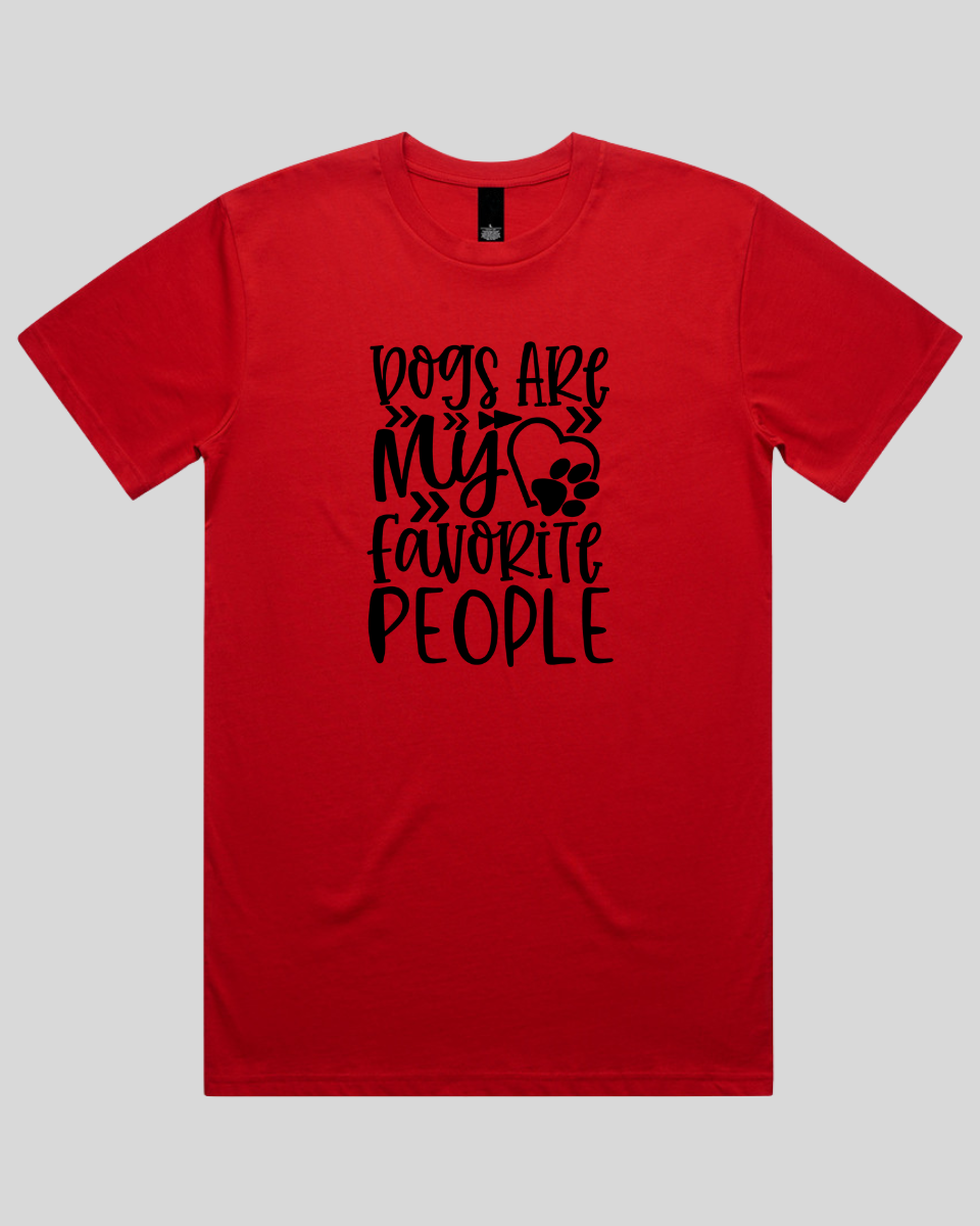 Dogs Are My Favorite People Men's T-Shirt