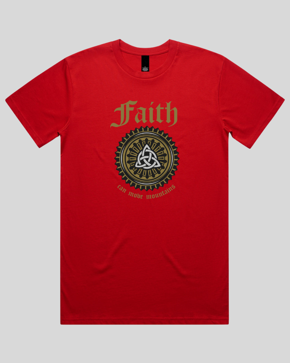 Faith Can Move Mountains Men's T-Shirt