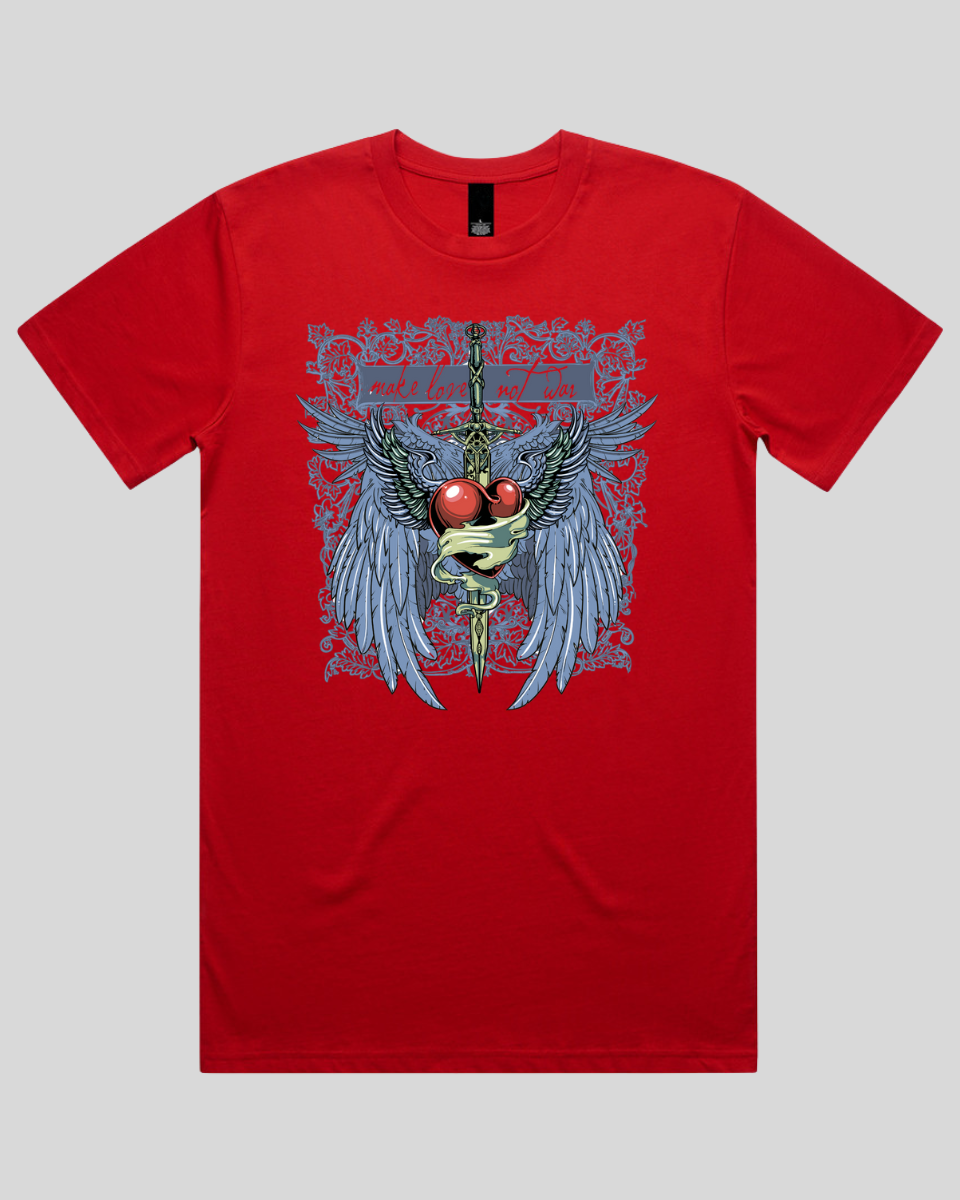 Make Love Not War Men's T-Shirt
