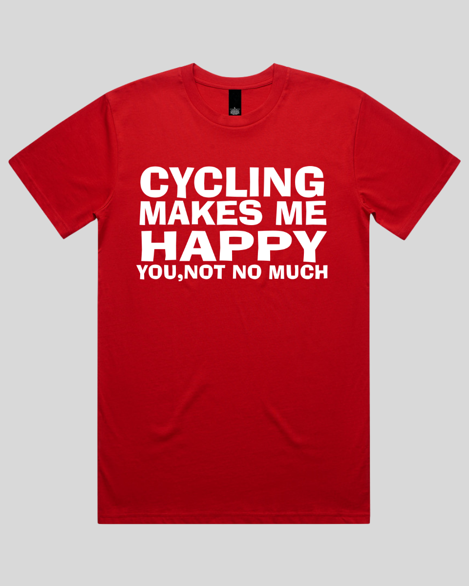 Cycling makes me Men's T-Shirt