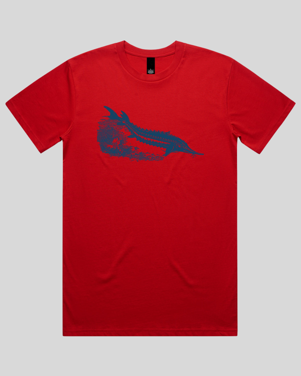 Ancient River Fish Men's T-Shirt