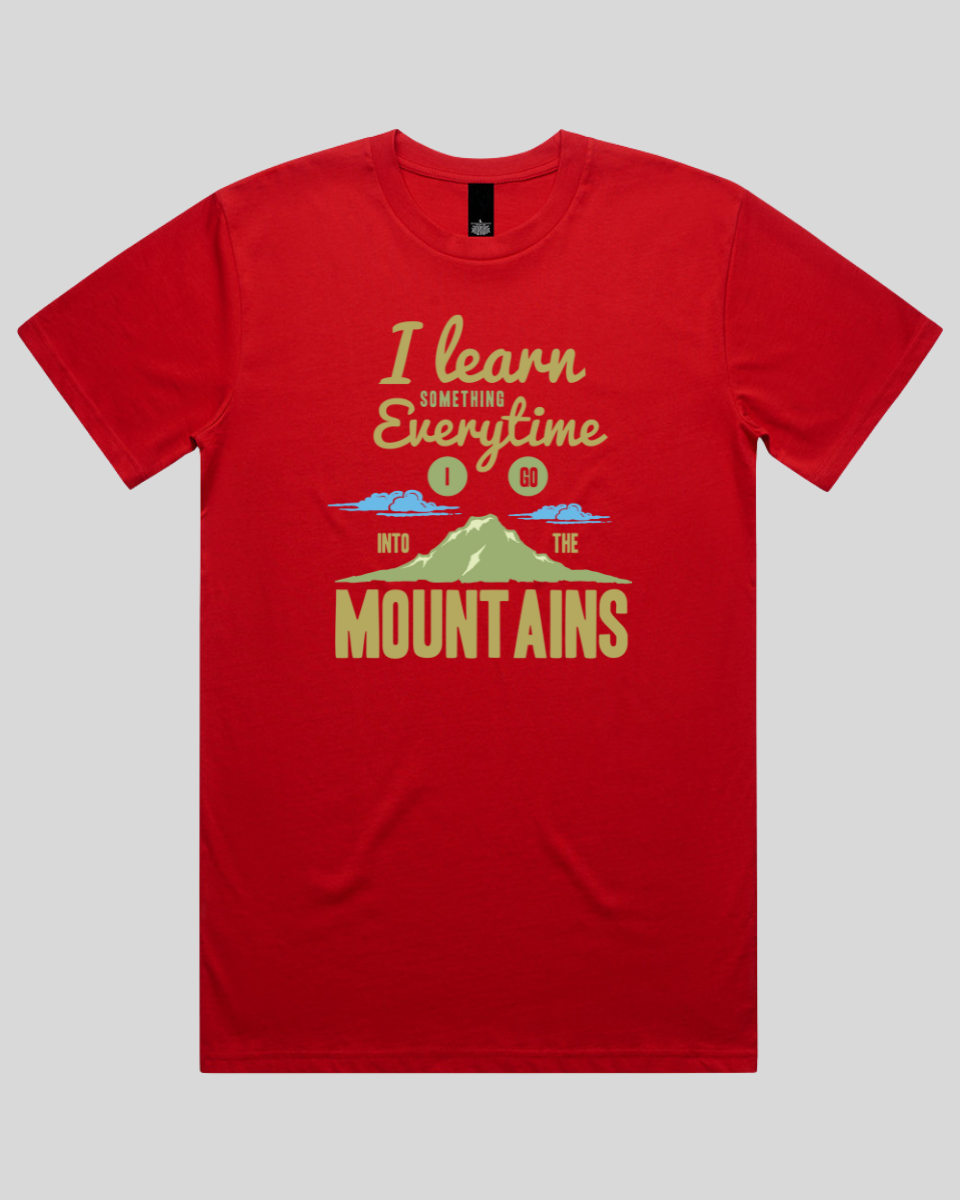 Learn From The Mountains Men's T-Shirt