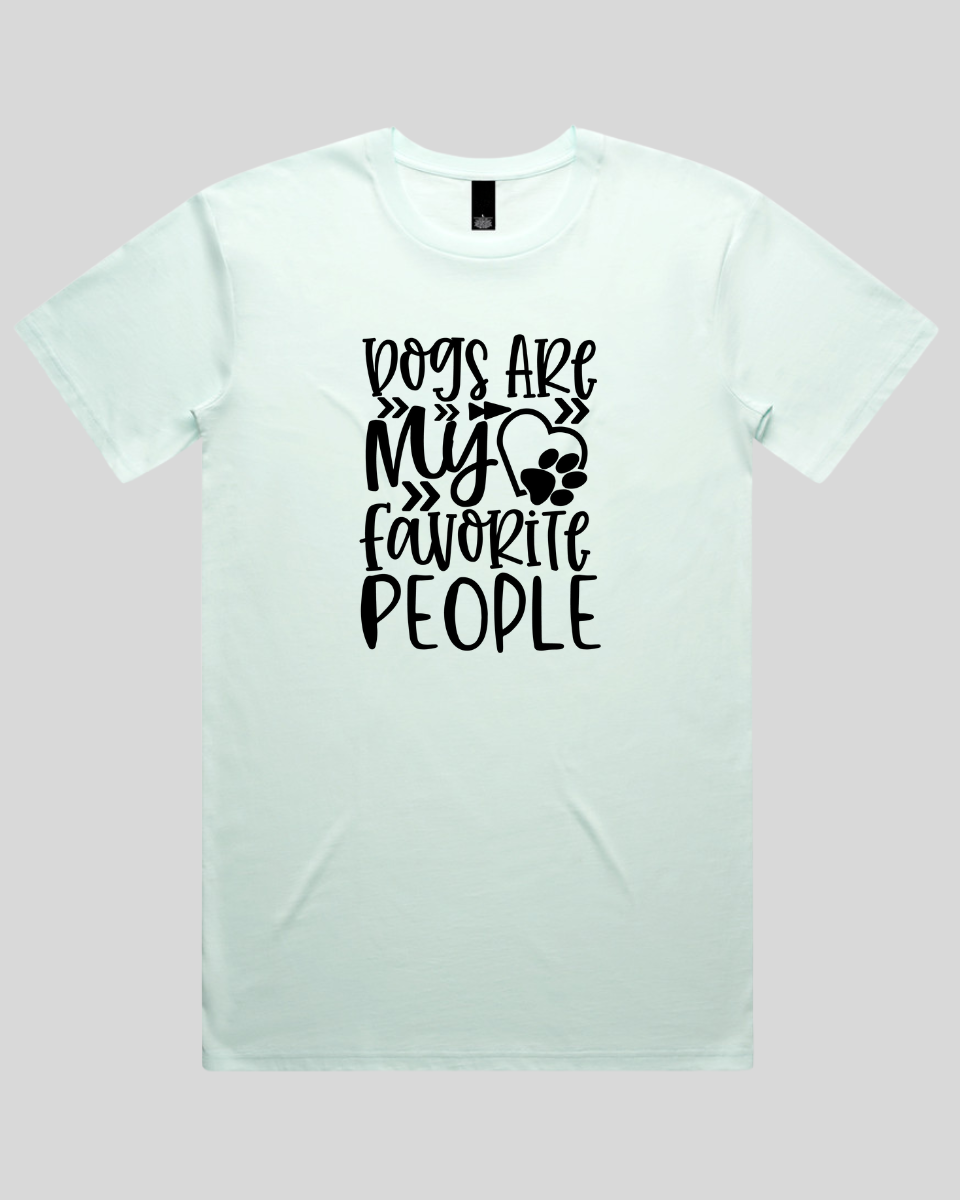 Dogs Are My Favorite People Men's T-Shirt